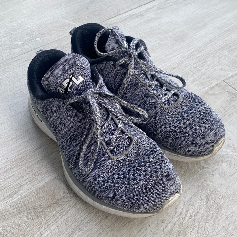 APL TechLoom Pro Sneakers in Heather Grey Size 8